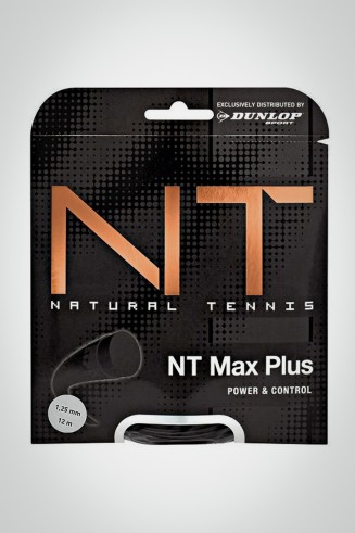 Теннисные струны Dunlop NT Max Plus 125 - 12 м (черные)