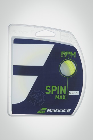 Теннисные струны Babolat RPM Blast Rough 125 / 17 - 12 м (желтые)