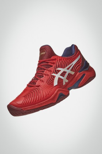Мужские теннисные кроссовки Asics Court FF 2 Novak (красные / белые)