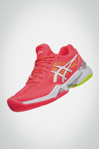 Женские теннисные кроссовки Asics Court FF (розовые / белые)