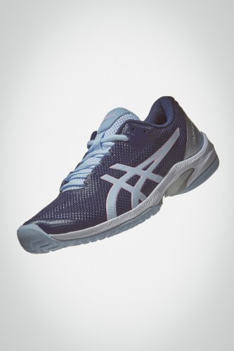 Женские теннисные кроссовки Asics Court Speed FF (темно-синие / голубые)