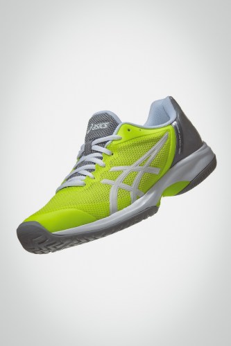 Женские теннисные кроссовки Asics Court Speed (желтые / белые)