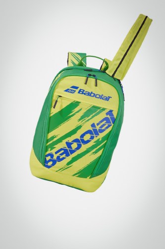 Купить теннисный рюкзак Babolat Brazil (желтый / зеленый / синий)