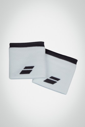 Купить напульсники Babolat Logo (белые / серые)