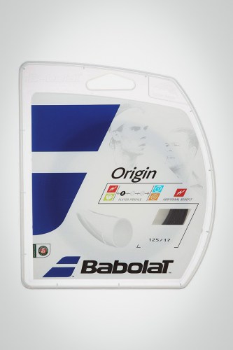 Струны для теннисной ракетки Babolat Origin 17 12 метров (черные)