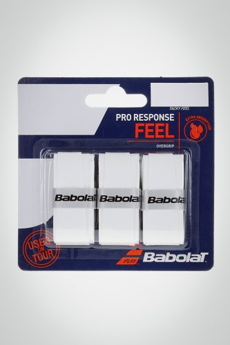 Купить овергрип Babolat Pro Response x3 (белый)