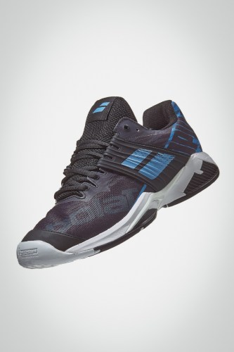 Мужские теннисные кроссовки Babolat Propulse Fury All Court (черные / синие)