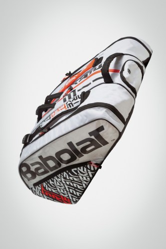 Купить теннисную сумку Babolat Pure Strike x12 (белая / красная)