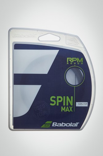 Струны для теннисной ракетки Babolat RPM Blast Rough 125 / 17 - 12 метров (черные)
