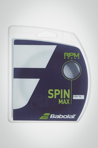 Струны для теннисной ракетки Babolat RPM Blast Rough 130 / 16 - 12 метров (черные)