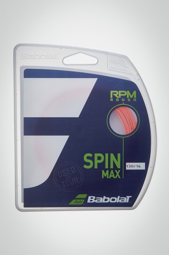 Струны для теннисной ракетки Babolat RPM Blast Rough 130 / 16 - 12 метров (красные)