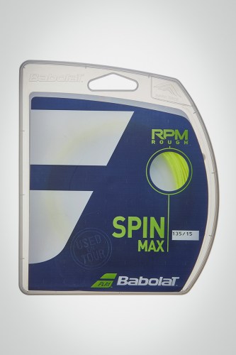 Струны для теннисной ракетки Babolat RPM Blast Rough 135 / 15L - 12 метров (желтые)