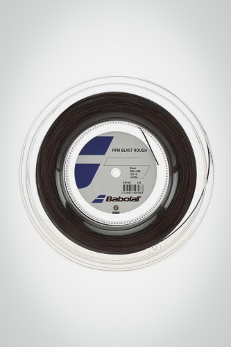 Струны для теннисной ракетки Babolat RPM Blast Rough 130 / 16 - 200 метров (черные)