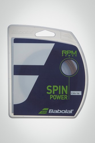 Струны для теннисной ракетки Babolat RPM Power 130 / 16 - 12 метров (коричневый)