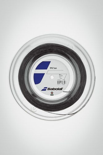 Струны для теннисной ракетки Babolat RPM Team 125 / 17 - 200 метров (черный)