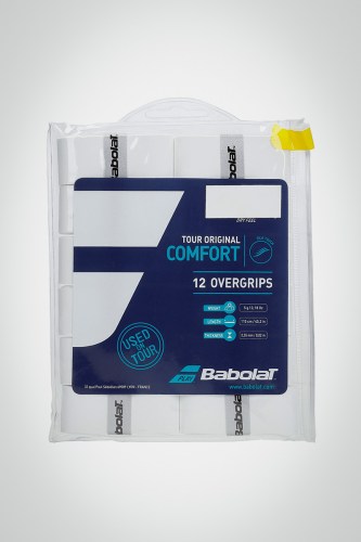 Купить овергрип Babolat Tour Original x12 (белый)