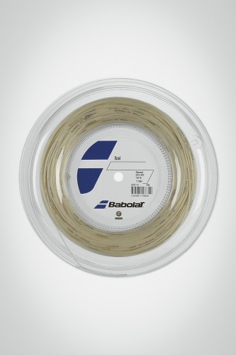 Струны для теннисной ракетки Babolat Xcel 130 / 16 - 200 метров (естественные)