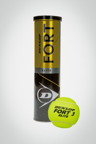 Мячи для большого тенниса Dunlop Fort Elite (4 мяча)