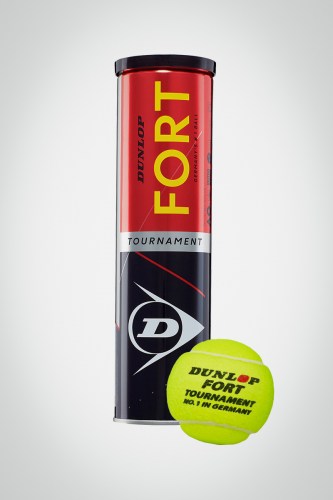 Мячи для большого тенниса Dunlop Fort Tournament (4 мяча)