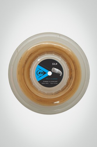 Струны для теннисной ракетки Dunlop Silk 127 / 17 - 200 метров (естественные)