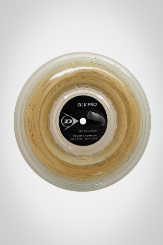 Струны для теннисной ракетки Dunlop Silk Pro 132 / 16 - 200 метров (естественные)