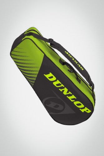 Купить теннисную сумку Dunlop SX Club x3 (черная / желтая)