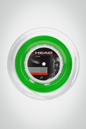 Струны для теннисной ракетки Head Lynx 120 / 18 - 200 метров (зеленые)