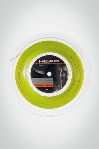 Струны для теннисной ракетки Head Lynx 125 / 17 - 200 метров (желтые)