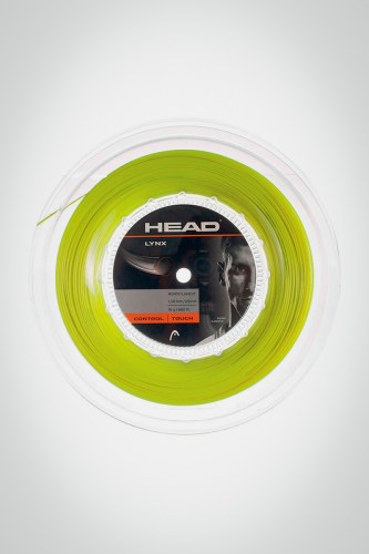 Струны для теннисной ракетки Head Lynx 130 / 16 - 200 метров (желтые)