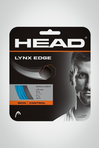 Струны для теннисной ракетки Head Lynx Edge 125 / 17 - 12 метров (синие)