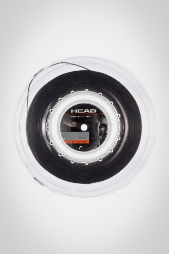 Струны для теннисной ракетки Head Multipower Velocity 130 / 16 - 200 метров (черные)