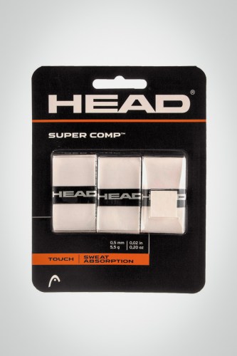 Купить овергрип Head Super Comp x3 (белый)
