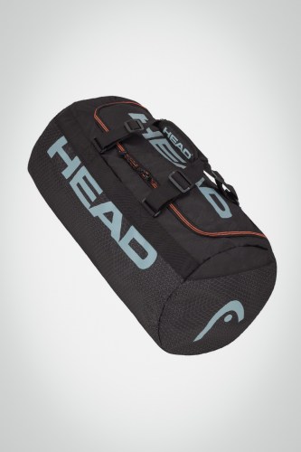Купить теннисную сумку Head Tour Team Club Duffle (черная / серая)