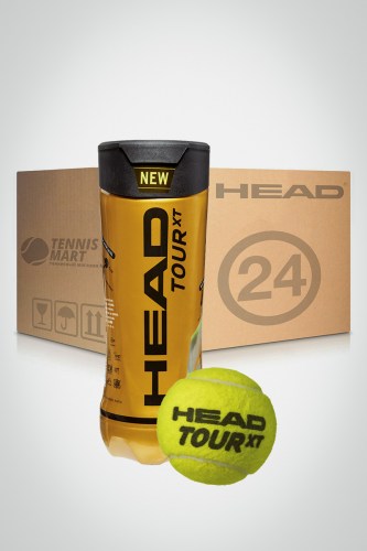 Коробка мячей для большого тенниса Head Tour XT (24 банки)