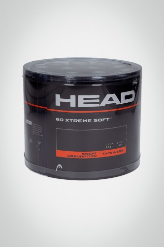 Купить банку овергрипов Head Xtremesoft x60 (черные)