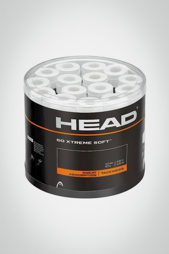 Купить банку овергрипов Head Xtremesoft x60 (белые)