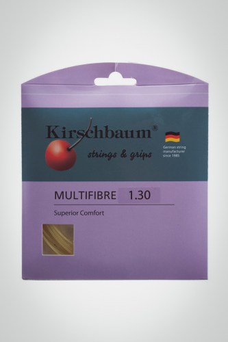 Струны для теннисной ракетки Kirschbaum Touch Multifibre 130 / 16 - 12 метров (естественные)