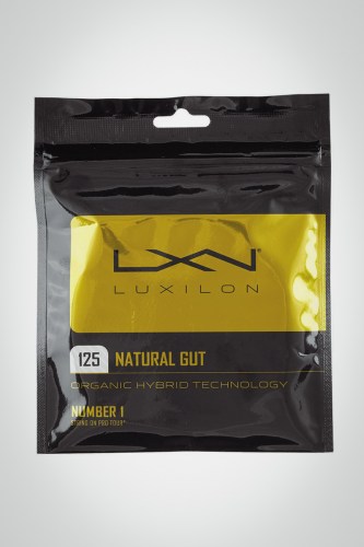 Струны для теннисной ракетки Luxilon Natural Gut 125 / 16l - 12 метров (естественные)
