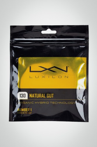 Струны для теннисной ракетки Luxilon Natural Gut 130 / 16 - 12 метров (естественные)