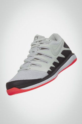 Мужские теннисные кроссовки Nike Air Zoom Vapor X (белые / черные / красные)