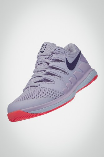 Женские теннисные кроссовки Nike Air Zoom Vapor X (фиолетовые / розовые)