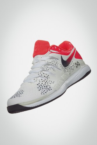 Женские теннисные кроссовки Nike Air Zoom Vapor X (белые / малиновые)
