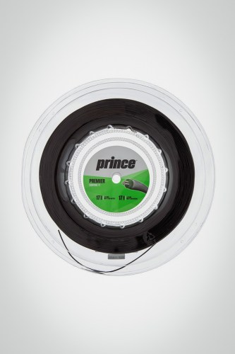 Струны для теннисной ракетки Prince Premier Control 125 / 17 - 200 метров (черные)