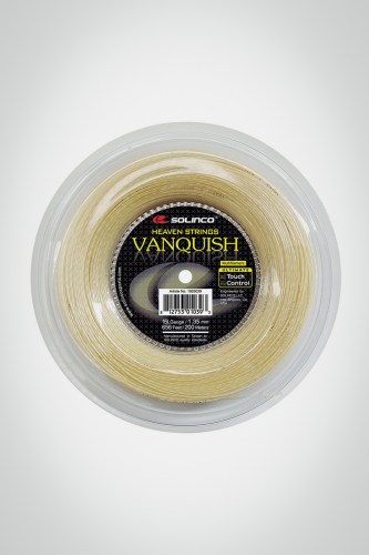 Струны для теннисной ракетки Solinco Vanquish 135 / 15l - 200 метров (естественные)