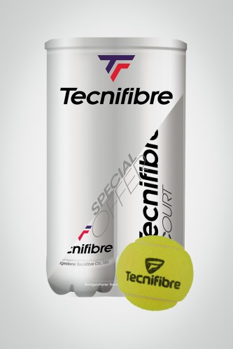 Мячи для большого тенниса Tecnifibre Bipack Court x 4