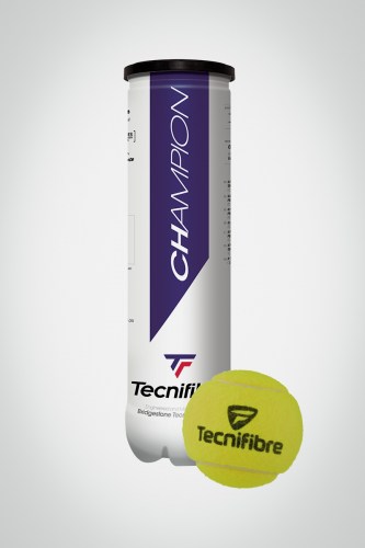 Мячи для большого тенниса Tecnifibre Champion (4 мяча)