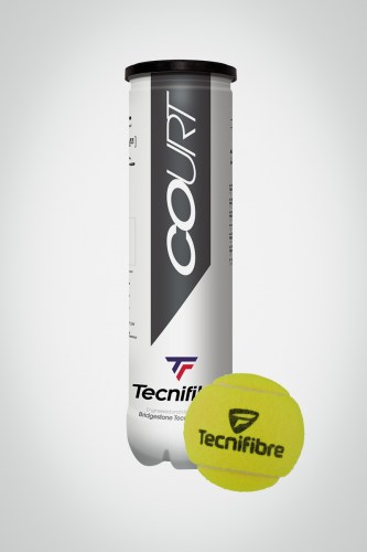 Мячи для большого тенниса Tecnifibre Court (4 мяча)