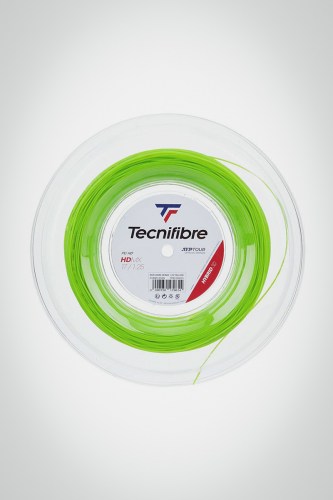 Струны для теннисной ракетки Tecnifibre HDMX Floro 125 / 17 - 200 метров (желтые)