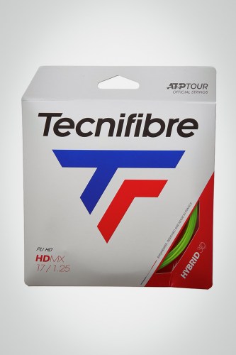 Струны для теннисной ракетки Tecnifibre HDMX Floro 125 / 17 - 12 метров (желтые)