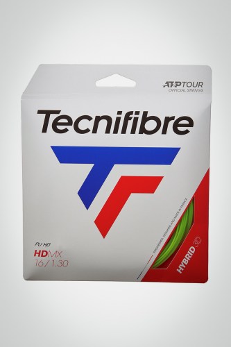 Струны для теннисных ракеток Tecnifibre HDMX Floro 130 / 16 - 12 метров (желтые)